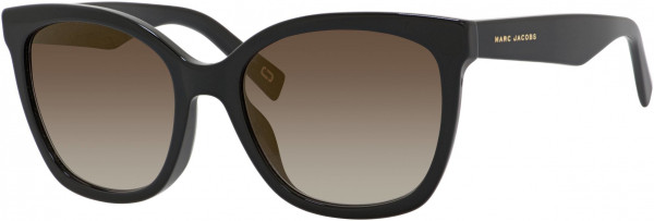 Marc Jacobs Marc 309/S Sunglasses, 0807 Black