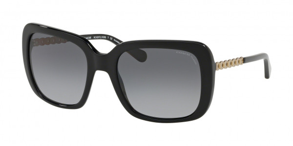 Coach HC8237F L1027 Sunglasses, 5002T3 BLACK