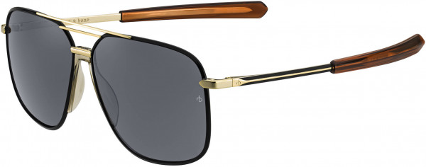 rag & bone RNB 5009/S Sunglasses, 0I46 Black Gold