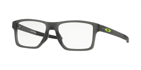Oakley OX8143 CHAMFER SQUARED Eyeglasses, 814302 CHAMFER SQUARED SATIN GREY SMO (GREY)