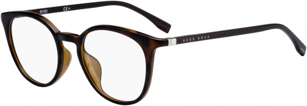 HUGO BOSS Black BOSS 0991/F Eyeglasses, 0086 Dark Havana