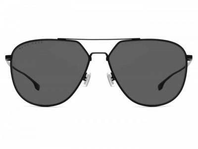 HUGO BOSS Black BOSS 0994/F/S Sunglasses, 0003 MATTE BLACK