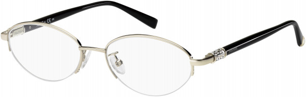Max Mara MM 1341/F Eyeglasses, 03YG Lgh Gold