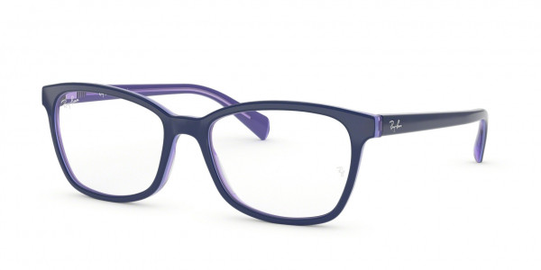 Ray-Ban Optical RX5362 Eyeglasses, 5776 TOP BLUE/LIGHT BLUE/VIOLET (BLUE)