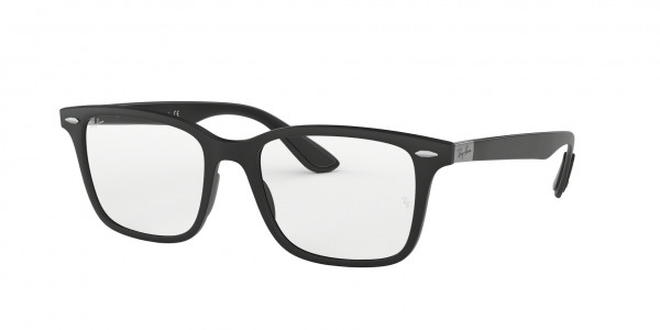 Ray-Ban Optical RX7144 Eyeglasses, 5204 SAND BLACK (BLACK)
