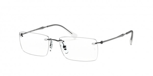 Ray-Ban Optical RX8755 Eyeglasses, 1000 GUNMETAL (GREY)