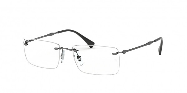 Ray-Ban Optical RX8755 Eyeglasses, 1128 MATTE DARK GUNMETAL (GREY)