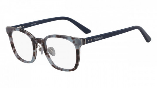 Calvin Klein CK18512 Eyeglasses, (453) LIGHT BLUE TORTOISE
