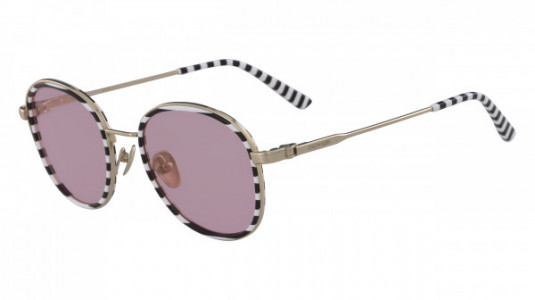 Calvin Klein CK18101S Sunglasses, (199) WHITE/BLACK STRIPES