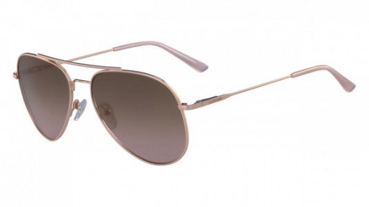 Calvin Klein CK18105S Sunglasses, (780) ROSE GOLD/PINK