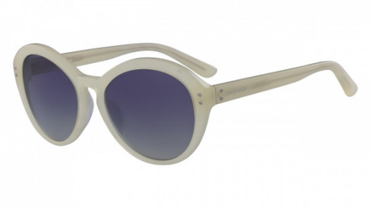 Calvin Klein CK18506S Sunglasses, (741) MILKY PALE YELLOW