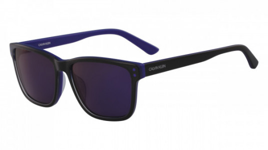 Calvin Klein CK18508S Sunglasses, (003) BLACK/COBALT