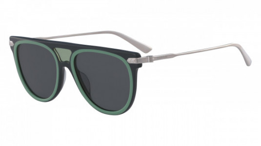 Calvin Klein CK18703S Sunglasses, (308) PINE/LIGHT GREEN