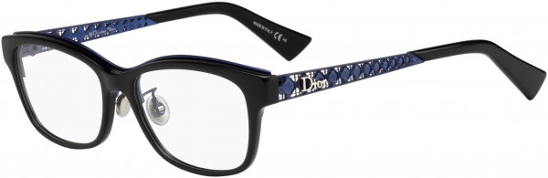 Christian Dior DIORAMAO 1F Eyeglasses, 0EMV Black Blue