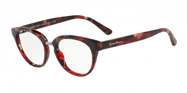 Giorgio Armani AR7150 Eyeglasses, 5654 RED HAVANA (RED)