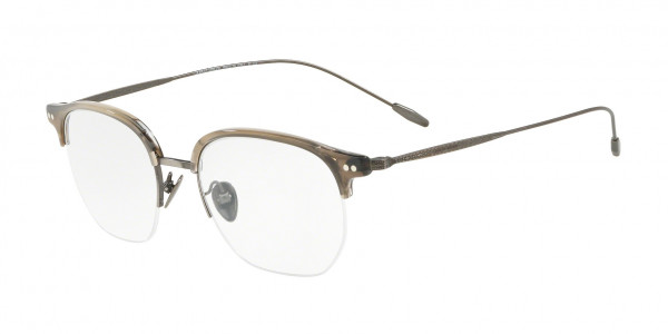Giorgio Armani AR7153 Eyeglasses, 5659 STRIPED GREY (GREY)
