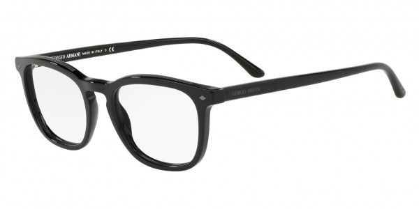 Giorgio Armani AR7155 Eyeglasses, 5017 BLACK (BLACK)