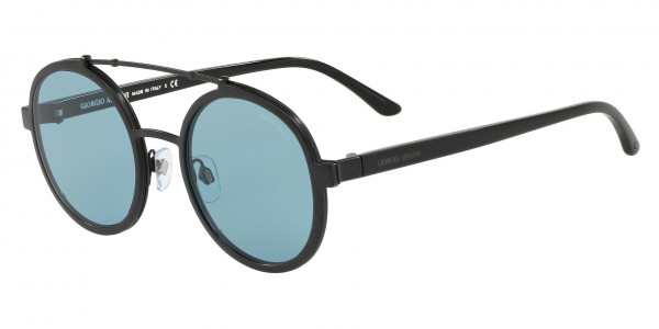 Giorgio Armani AR6070 Sunglasses, 300180 MATTE BLACK (BLACK)