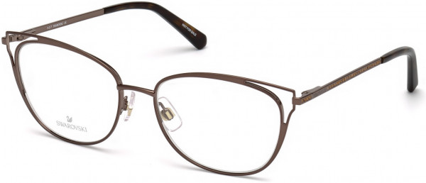 Swarovski SK5260 Eyeglasses, 049 - Matte Dark Brown