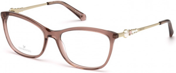 Swarovski SK5276 Eyeglasses, 072 - Shiny Pink