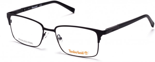 Timberland TB1604 Eyeglasses, 002 - Matte Black