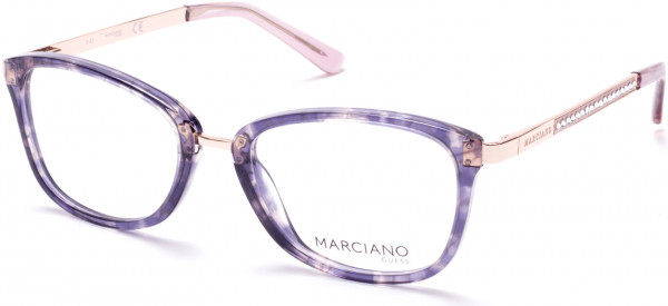 GUESS by Marciano GM0325 Eyeglasses, 083 - Violet/other