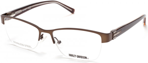 Harley-Davidson HD0545 Eyeglasses, 046 - Matte Light Brown