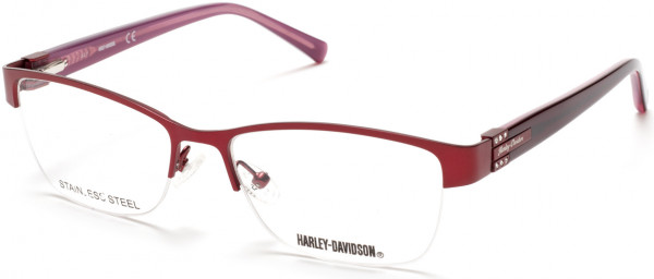 Harley-Davidson HD0545 Eyeglasses, 070 - Matte Bordeaux