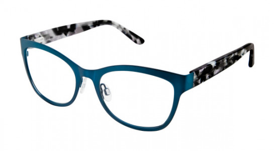 gx by Gwen Stefani GX047 Eyeglasses, Teal (TEA)
