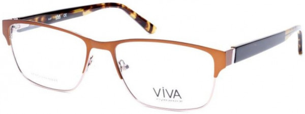 Viva VV4034 Eyeglasses, 050 - Dark Brown/other