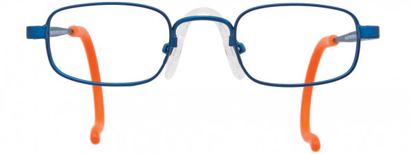 EasyTwist ET985 Eyeglasses, 050 - Matt Royal Blue & Orange & Yellow