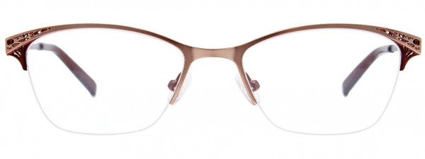 MDX S3334 Eyeglasses, 010 - Satin Gold & Brown