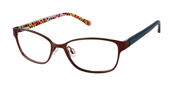 Lulu Guinness LK014 Eyeglasses, Brown (BRN)