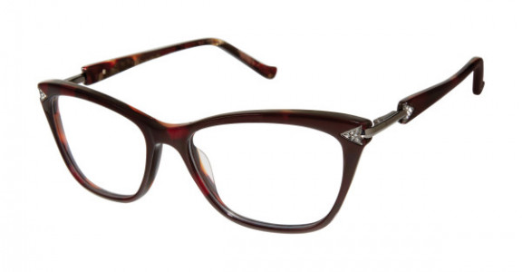 Tura R560 Eyeglasses, Burgundy (BUR)