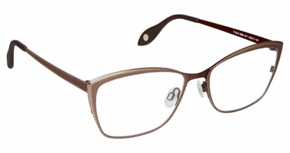 Fysh UK FYSH 3602 Eyeglasses, (811) BROWN CHAMPAGNE