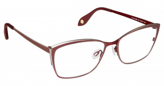 Fysh UK FYSH 3602 Eyeglasses, (812) BURGUNDY GREY