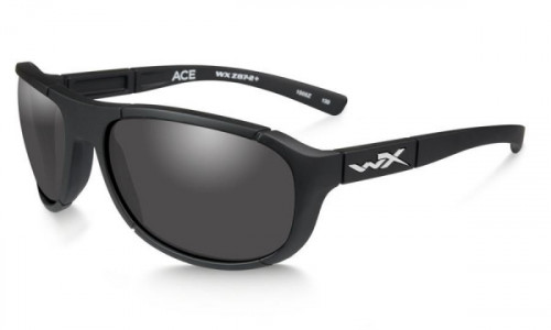 Wiley X WX ACE Sunglasses, (ACACE01) ACE GREY LENS/MATTE BLACK FRAME