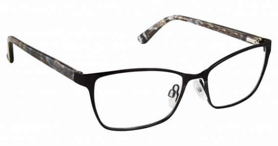 SuperFlex SF-516 Eyeglasses, (3) BLACK