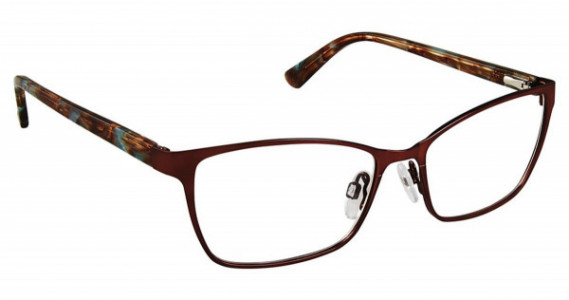 SuperFlex SF-516 Eyeglasses, (1) BROWN