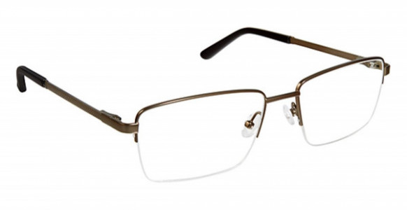 SuperFlex SF-1088T Eyeglasses, (3) KHAKI