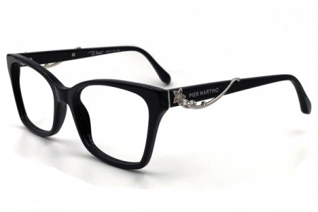 Pier Martino PM6536 Eyeglasses, C4 Black Gun Amethyst