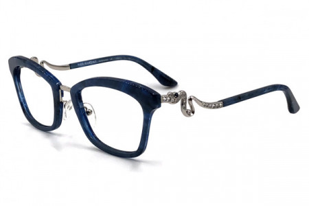 Pier Martino PM6537 Eyeglasses, C3 Indigo Aquamarine Gun