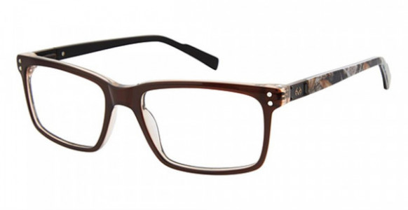 Realtree Eyewear R704 Eyeglasses, Brown