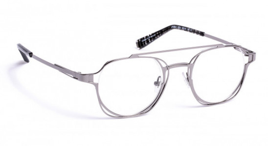J.F. Rey JF2800 Eyeglasses, SHINY RUTHENIUM (0202)