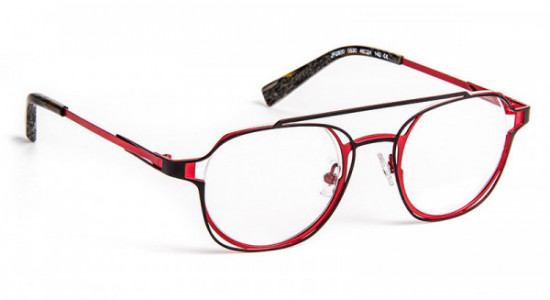 J.F. Rey JF2800 Eyeglasses, BLACK/BURGUNDY (0530)