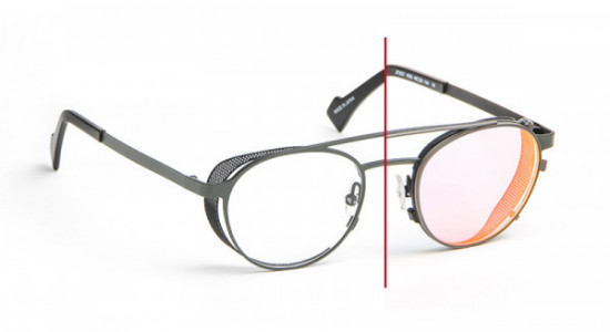 J.F. Rey JF2627 Eyeglasses, Dark khaki - Black (4500)