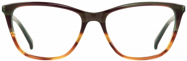 Cinzia Designs CIN-5086 Eyeglasses, 2 - Spruce / Bourbon