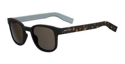 HUGO BOSS Orange Bo 0193/S Sunglasses, 0I21(NR) Black Havana Gray
