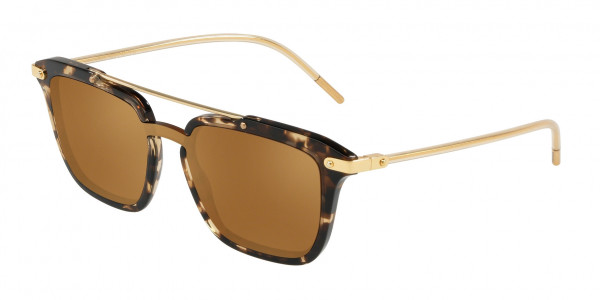 Dolce & Gabbana DG4327 Sunglasses, 31696H HAVANA BROWN