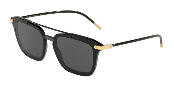 Dolce & Gabbana DG4327F Sunglasses, 501/87 BLACK
